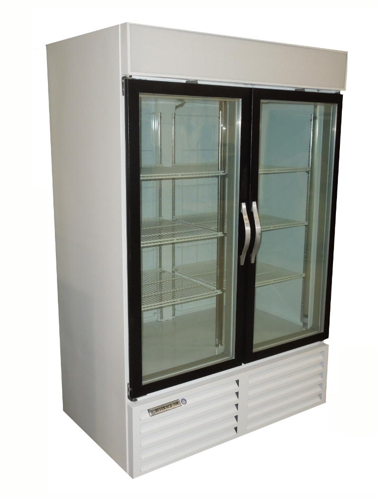 BEVERAGE AIR GLASS DOOR FREEZER GLASS DOOR FREEZER USED GLASS DOOR
